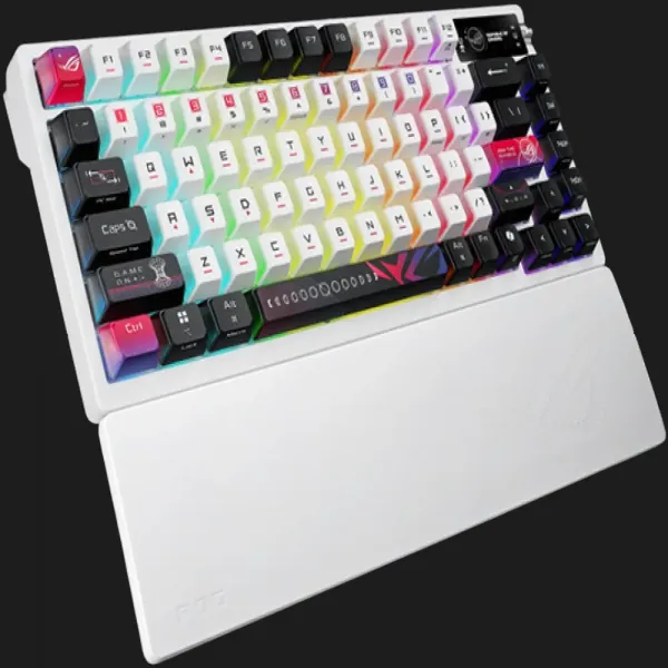 Клавіатура ASUS ROG Azoth X NX Snow V2 EN PBT (White) (UA)