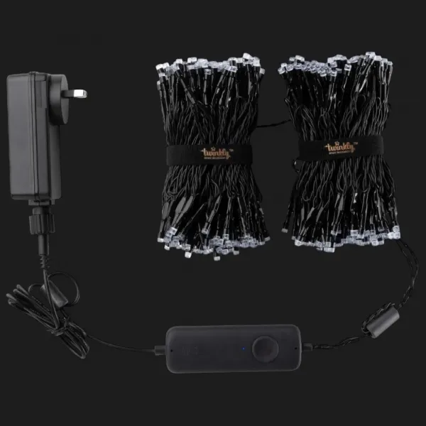 Гірлянда Smart LED Twinkly Curtain RGBW 400 IP44 1.45х2.1м