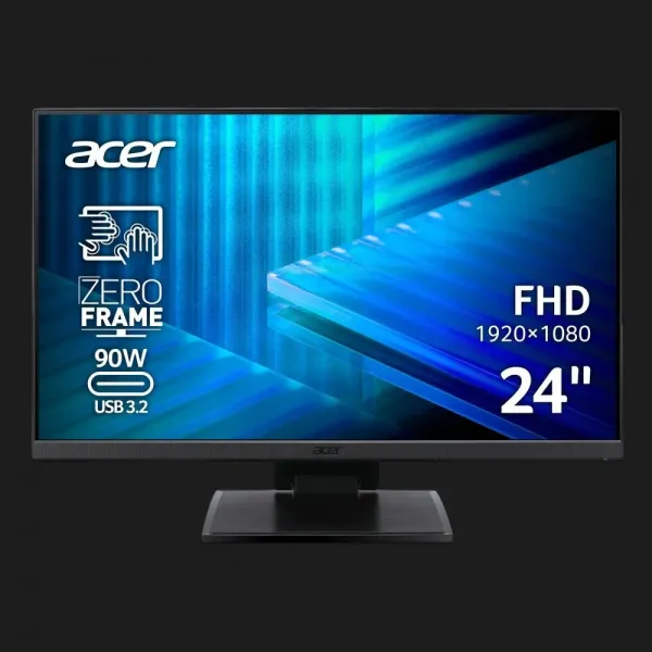 Монітор Acer 23.8" UT241YAbmihuzx IPS 75Hz UM.QW1EE.A02 (UA)