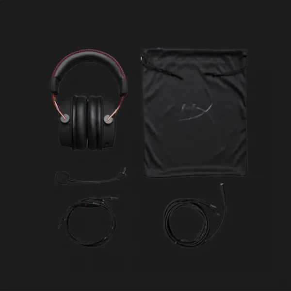 Ігрова гарнітура HyperX Cloud Alpha mini-jack/dual 3.5мм, 1.2м/2м (Black/Red) (EU)