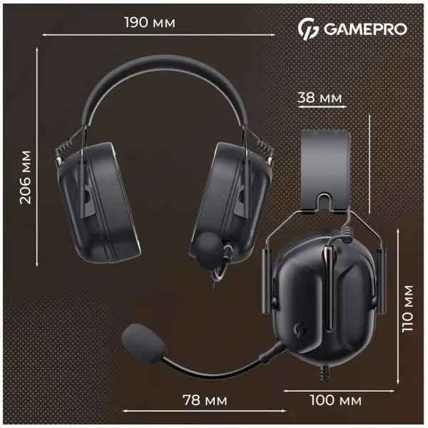 Гарнітура GamePro Genesis Hunter (Black) (UA)