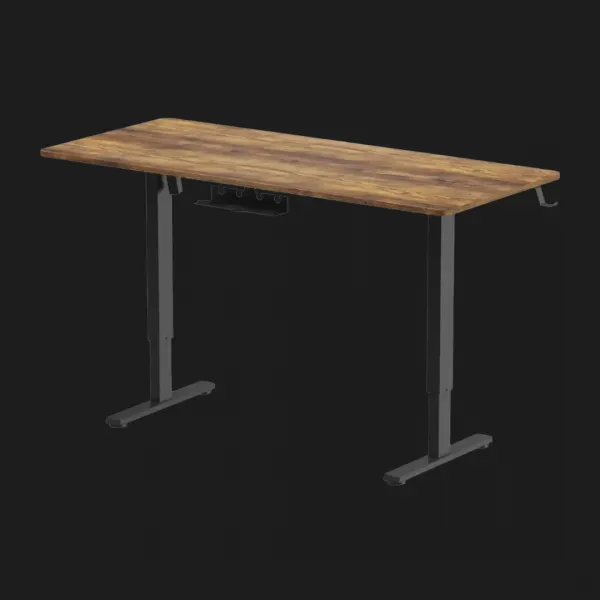 Комп'ютерний стіл OfficePro ODE1670DW (Dark Wood/Black) (UA)