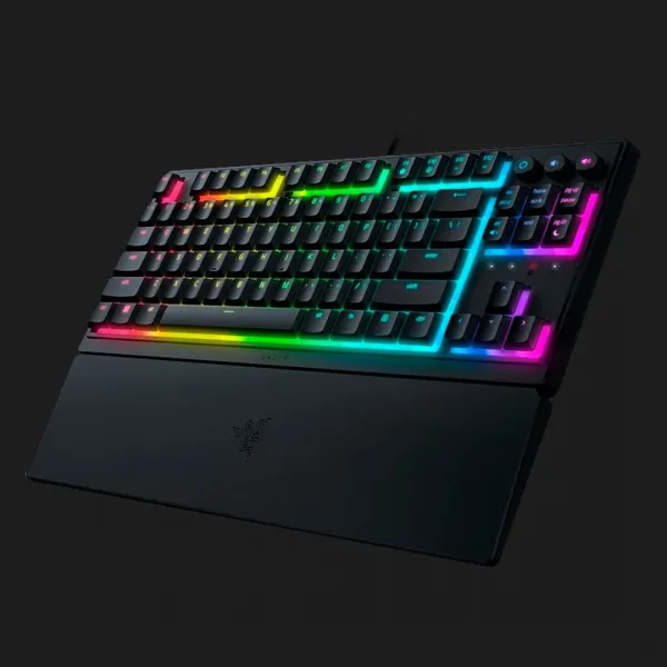 Клавіатура ігрова RAZER Ornata V3 TKL UKR (Black) (RZ03-04881800-R371) (Standard)
