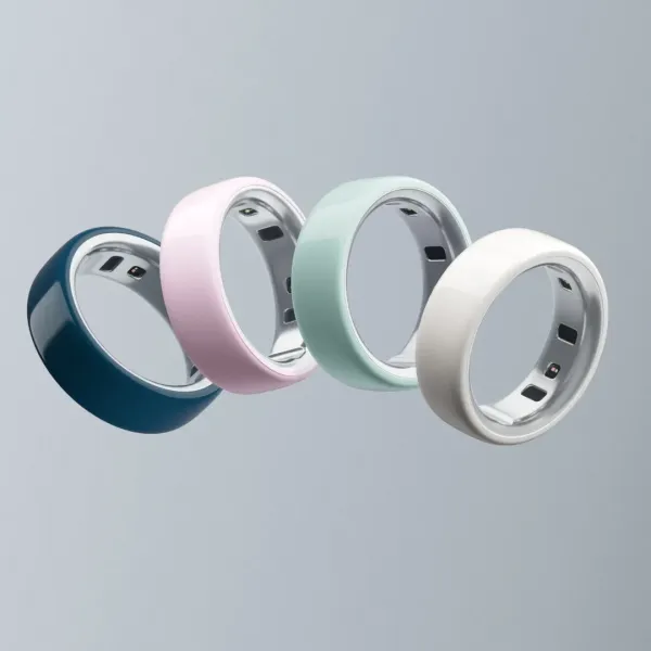 Смарт-кільце Oura Ring 4 Ceramic Midnight Size 8