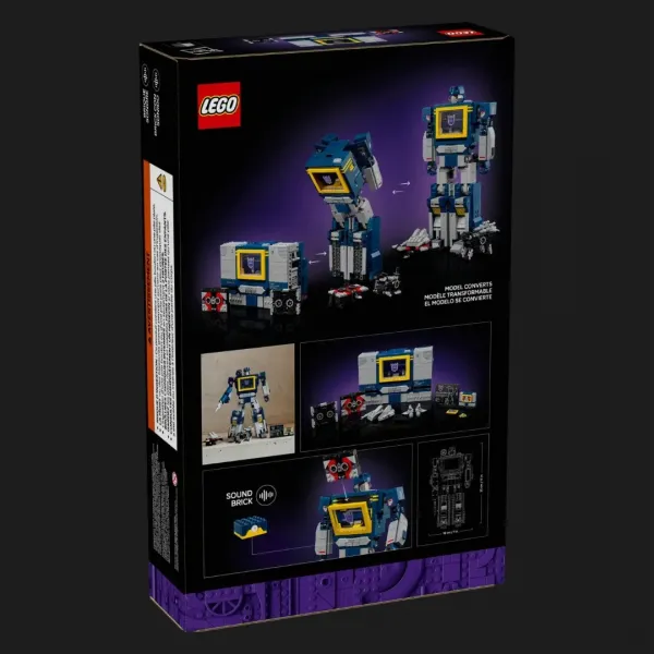Конструктор LEGO Icons Transformers: Саундвейв (10358)