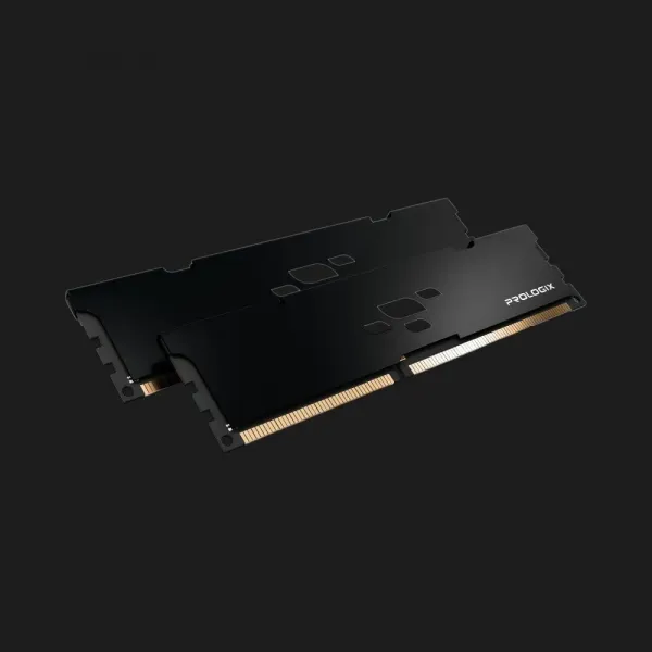 Оперативна памʼять Prologix Black DDR5 32GB 2x16GB 5600MHz (PRO32GB5600B5K)