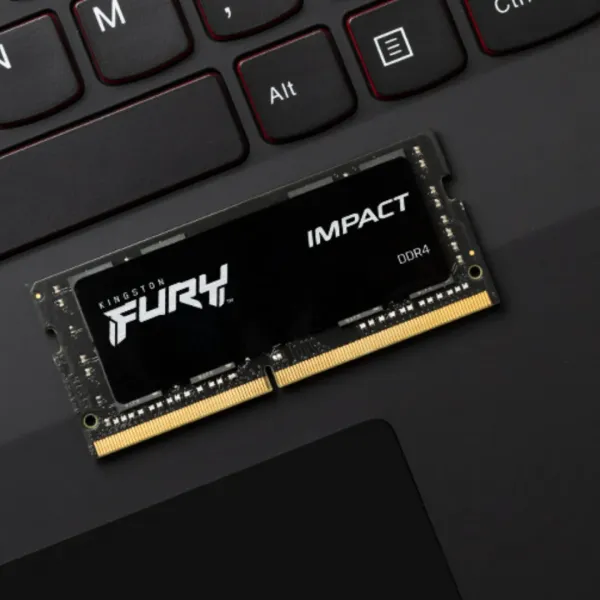 Оперативна памʼять Kingston Fury Impact DDR4 32GB 2x16GB 3200MHz (KF432S20IBK2/32)