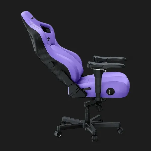 Крісло ігрове Anda Seat Kaiser 4 V2 XL PVC (Purple) (UA)