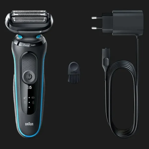 Електрична бритва BRAUN Series 5 Wet&Dry (51-M1000s) (Black/Mint)