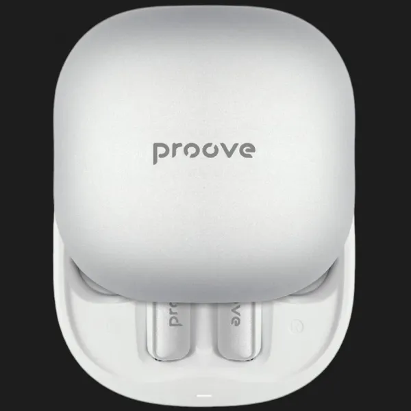 Навушники Proove NoLimit TWS with Hybrid ANC (White/Silver)