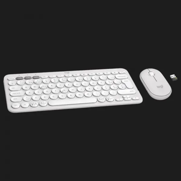 Комплект Logitech Pebble 2 Combo (White) (UA)