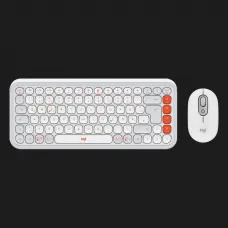Комплект Logitech Pop Icon Combo (Off White) (UA)