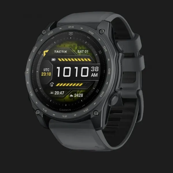 Garmin Tactix 8 51mm AMOLED Slate Gray Cerakote Coating Applied Ballistics Ultralight Solver