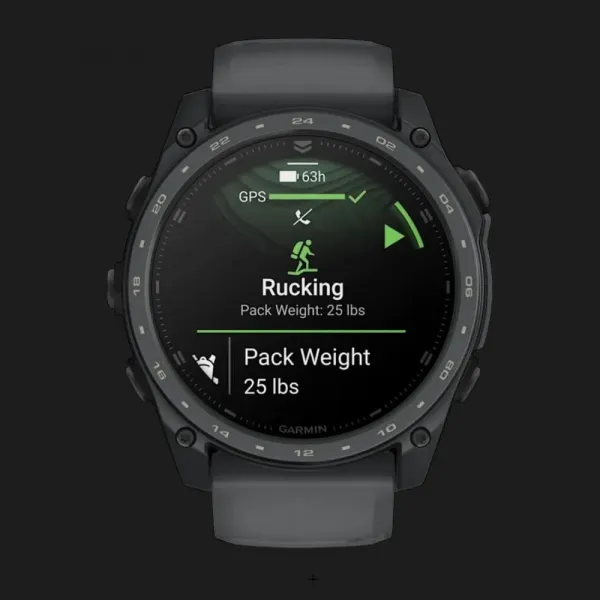 Garmin Tactix 8 51mm AMOLED Slate Gray Cerakote Coating Applied Ballistics Ultralight Solver