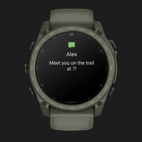 Garmin Tactix 8 51mm AMOLED Olive Drab Cerakote Coating Applied Ballistics Ultralight Solver
