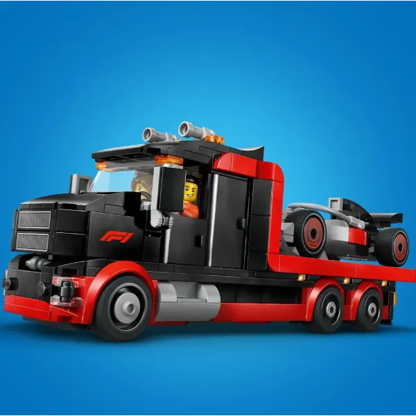 Конструктор LEGO City Вантажівка для демонстрації F1 із перегоновим автомобілем Audi F1 (60493)