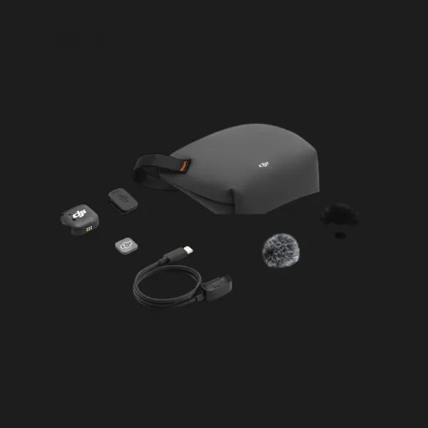 Передавач радіосистеми DJI Mic 3 Transmitter (Shadow Black) (CP.RN.00000478.01)