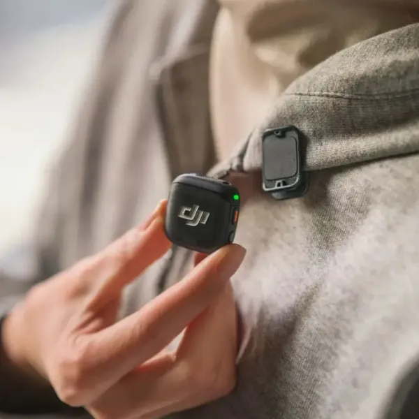 Передавач радіосистеми DJI Mic 3 Transmitter (Shadow Black) (CP.RN.00000478.01)