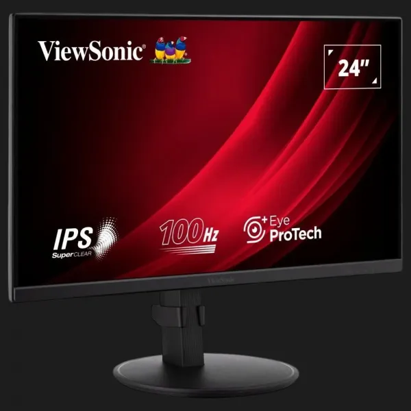 Монітор ViewSonic 23.8" IPS 100Hz VA2408-HDJ
