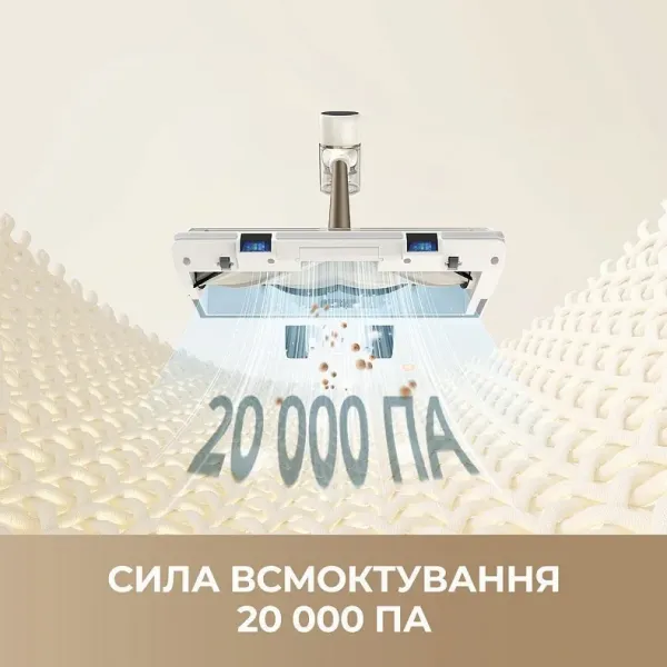 Акумуляторний пилосос Dreame R10s Aqua (White)