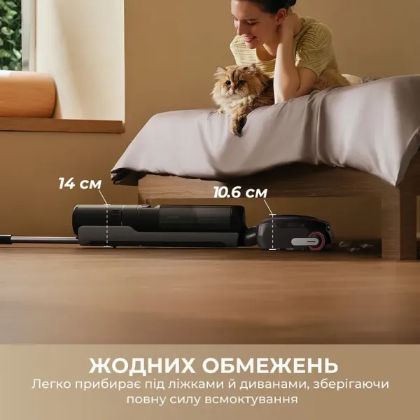Акумуляторний пилосос Dreame H15 Pro FoamWash (HHR46D)
