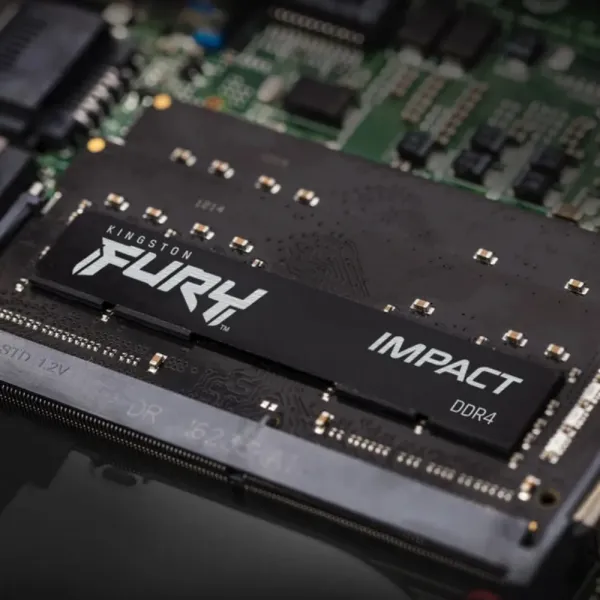 Оперативна памʼять Kingston Fury Impact SO-DIMM DDR4 16GB 1x16GB 3200MHz (KF432S20IB/16)