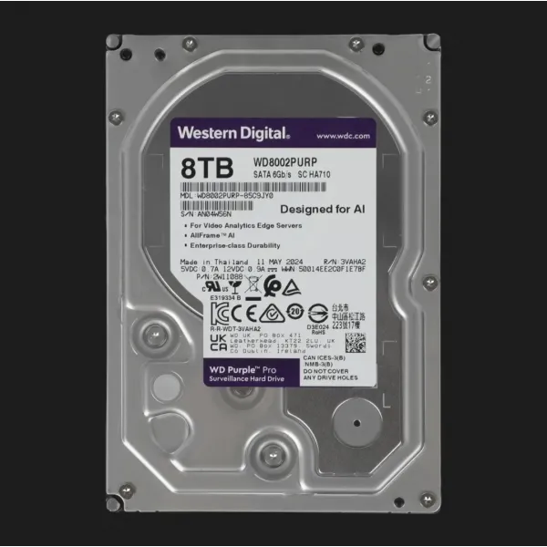 Жорсткий диск Western Digital Purple Pro 12TB 3.5