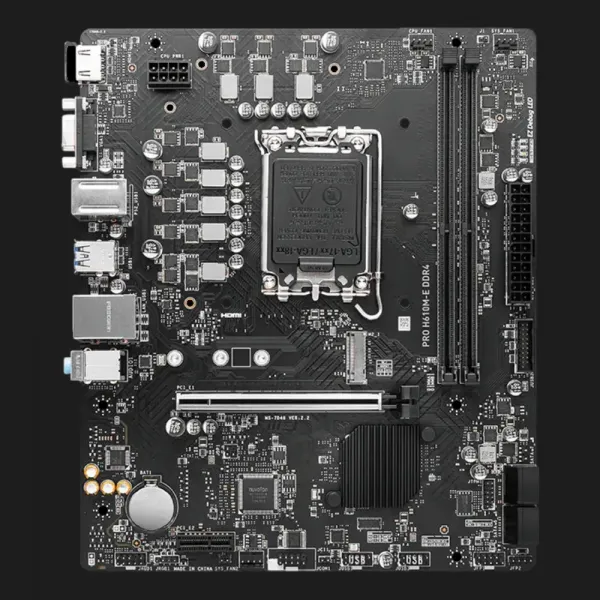 Материнська плата MSI PRO H610M-E DDR4 (PRO H610M-E DDR4)
