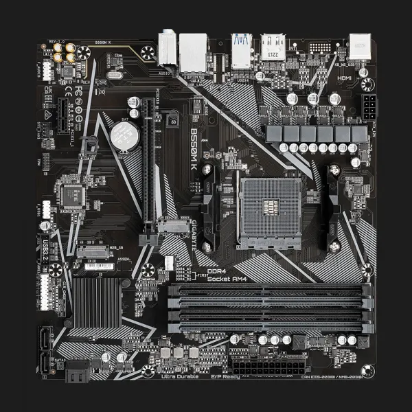 Материнська плата GIGABYTE B550M K (B550M K)