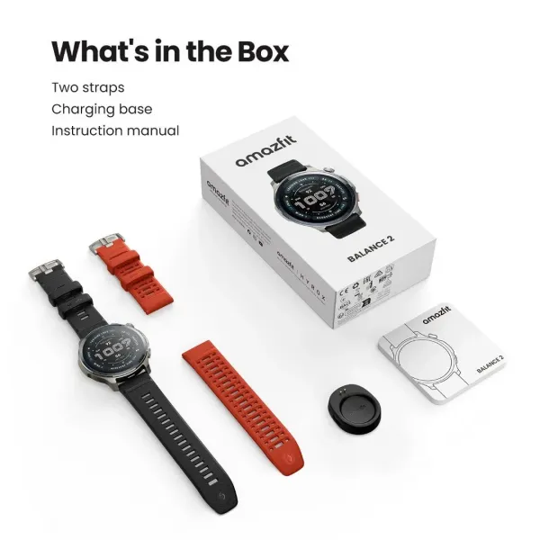 Смарт-годинник Amazfit Balance 2 (Black)