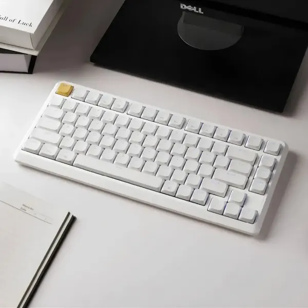 Ігрова клавіатура Keychron J1 82 Key RGB K Pro Banana (White) (J1-Q4-UA)