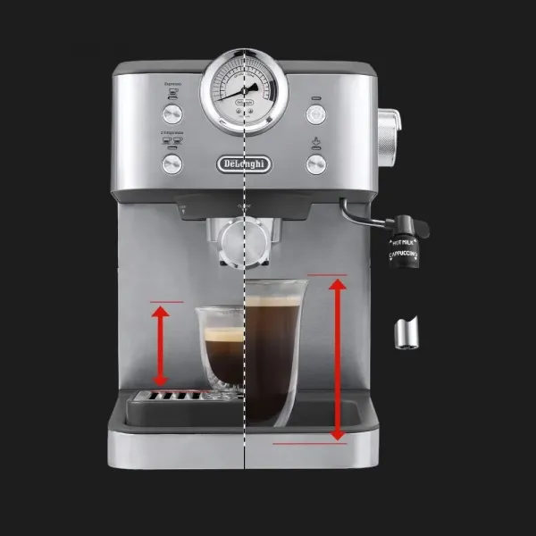 Кавоварка ріжкова Delonghi EM 450 M (Silver)