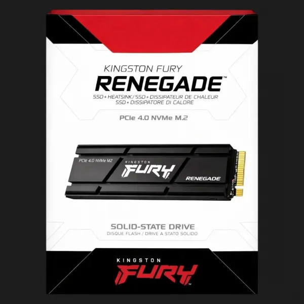 Накопичувач SSD Kingston Fury Renegade 2TB NVMe PCIe 4.0 (SFYRDK/2000G)