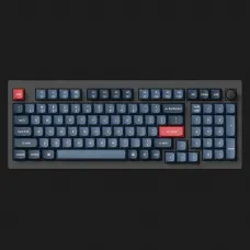 Ігрова клавіатура Keychron V5 Max 100 Key RGB Hot-Swap Gateron Jupiter Banana (Black) (V5M-D4-UA)
