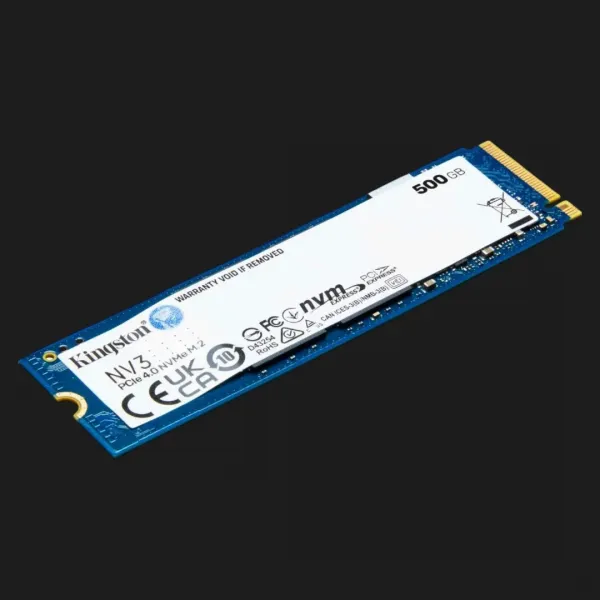 Накопичувач SSD Kingston NV3 500GB NVMe PCIe 4.0 (SNV3S/500G)