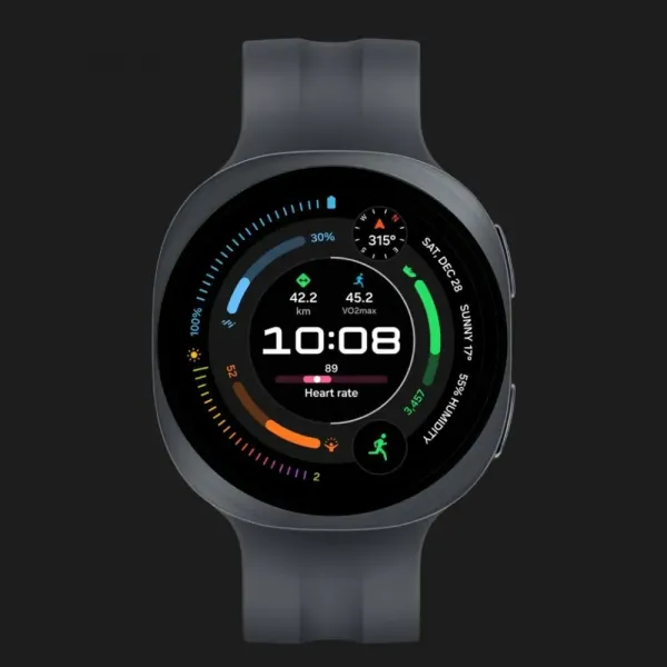 Смарт-годинник Samsung Galaxy Watch 9 40mm Graphite with Balck Sport Band (SM-L340NZKA) (Standard)
