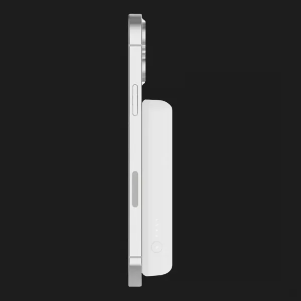 Безпровідний повербанк Power Bank Belkin MagSafe Wireless with Stand (5000mAh) (White)