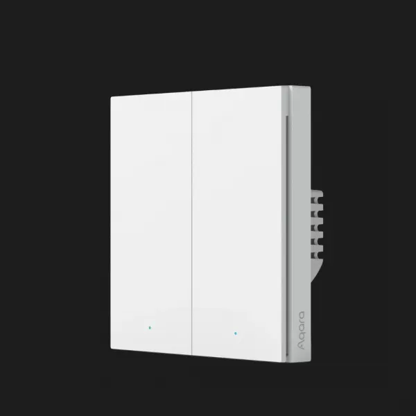 Розумний вимикач Aqara wireless remote switch H1 (double rocker)