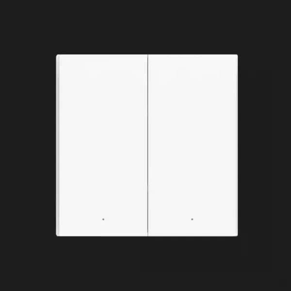 Розумний вимикач Aqara Smart Wall Switch H1 (no neutral, double rocker)