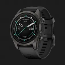 Garmin Epix Pro (Gen 2) Sapphire 42mm Carbon Gray DLC Titanium with Black Band