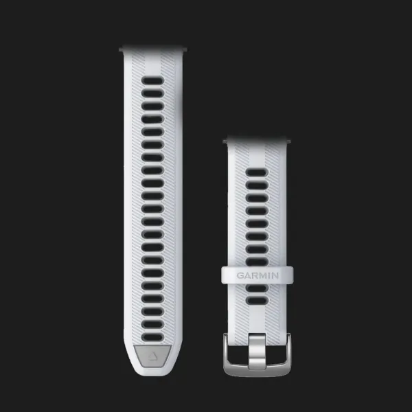 Ремінець Garmin 22mm Forerunner Whitestone/Powder Gray Band (010-11251-9Z)