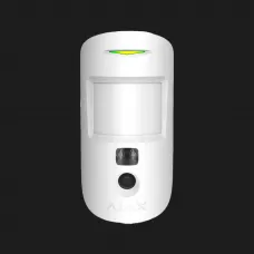 Датчик руху з фотофіксацією Ajax MotionCam, Jeweler, бездротовий, (White)