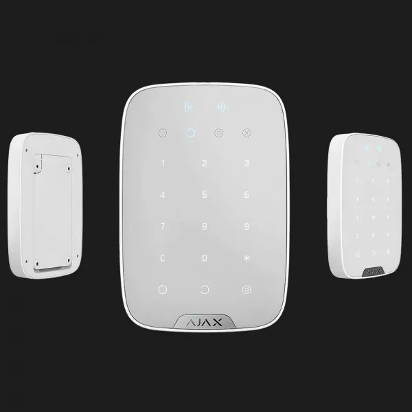 Бездротова сенсорна клавіатура Ajax Keypad Plus (White)