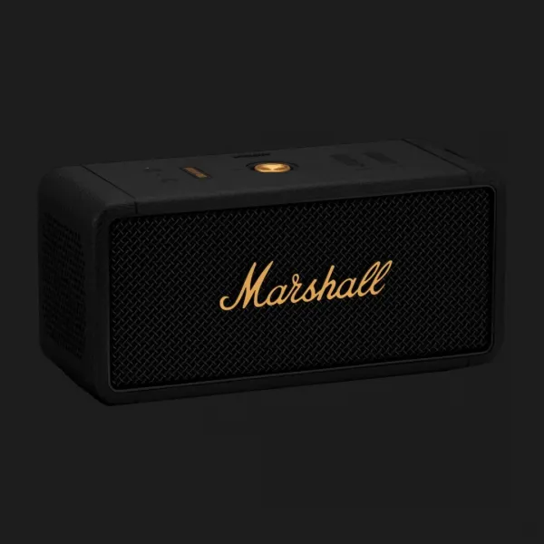 Акустика Marshall Portable Speaker Middleton (Black and Brass)