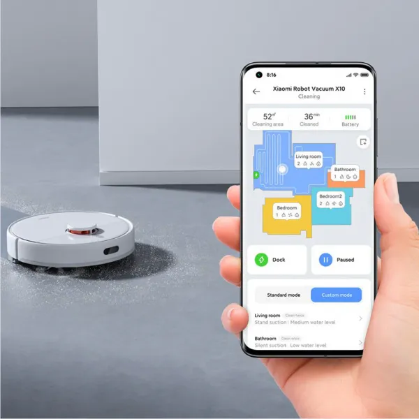 Робот-пилосос Xiaomi Robot Vacuum X10 (White)