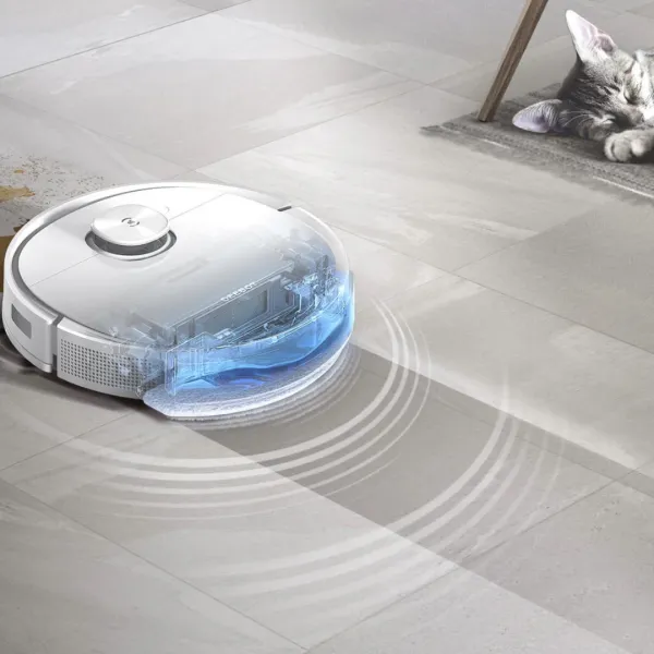 Робот-пилосос Ecovacs Deebot Ozmo T9 Plus (White) (Standard)