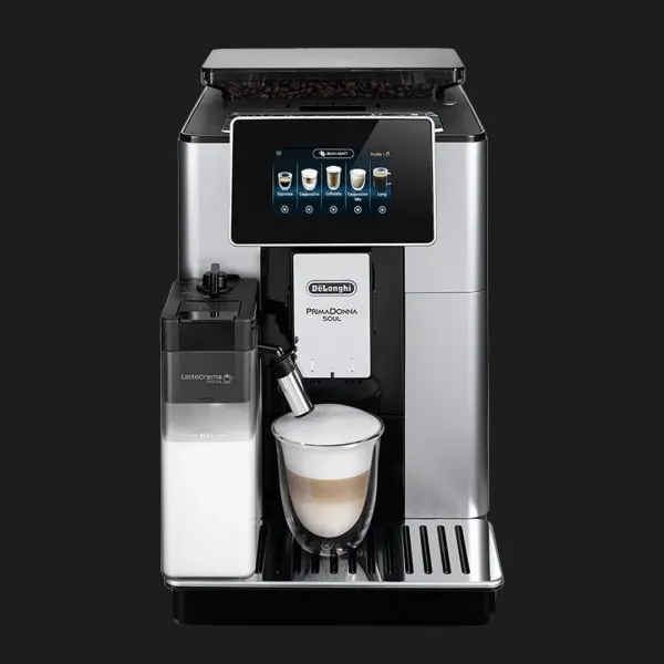 Кавомашина Delonghi PrimaDonna Soul (Black/Gray)