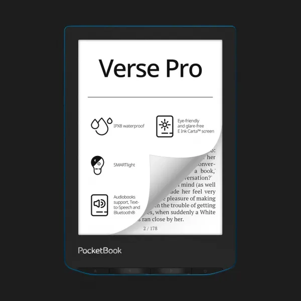 Електронна книга PocketBook 634 (Azure)
