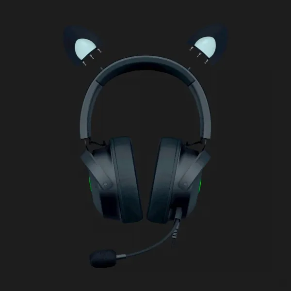 Ігрова гарнітура RAZER Kraken Kitty Ed V2 Pro (Black) (RZ04-04510100-R3M1)