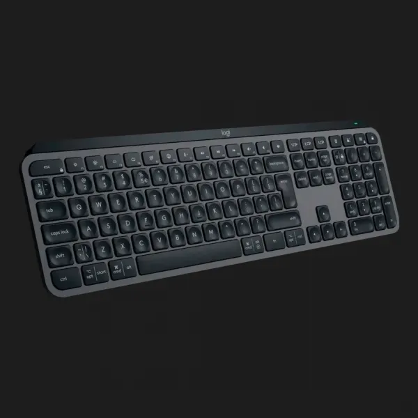 Клавіатура бездротова Logitech MX Keys S Plus (Palm Rest Graphite) (UA)